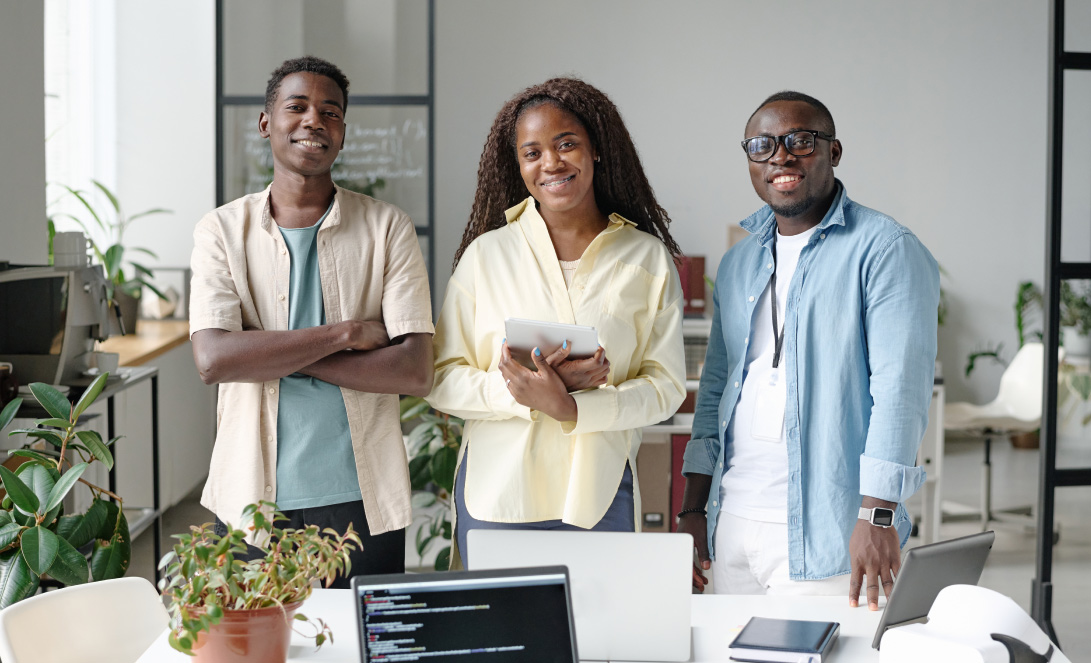 Marketing agency in Ghana providing 360 marketing, branding, digital and advertising services. BrandNerds marketing agency in Ghana planning a 360° business growth campaign.
